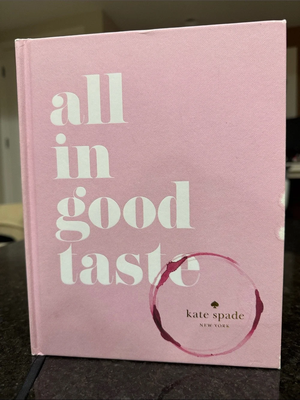 All In Good Taste Kate Spade Book